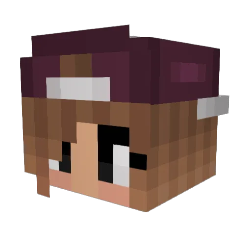 VnGamer2768 Minecraft avatar head, 3D render