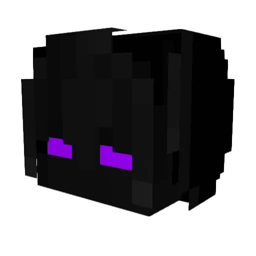 Vo1nex0 Minecraft avatar head, 3D render