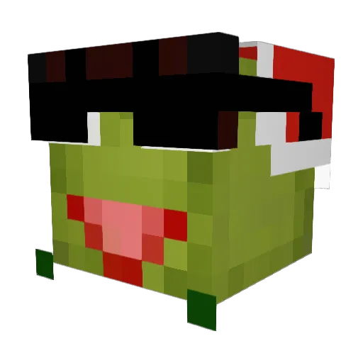 VoFiDe05 Minecraft avatar head, 3D render