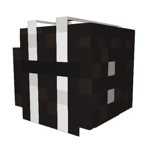 VoMax76 Minecraft avatar head, 3D render