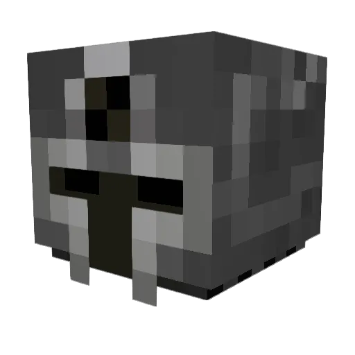 Vobord Minecraft avatar head, 3D render