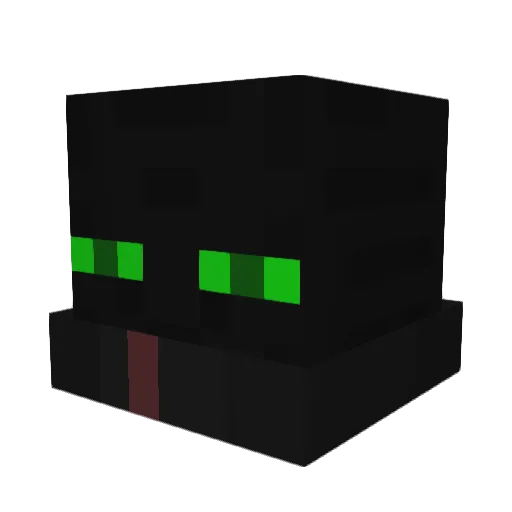 Vocalbatman14 Minecraft avatar head, 3D render