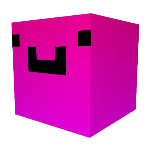 VocoMC Minecraft avatar head, 3D render