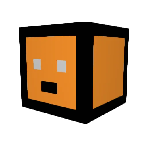 Vodka_Pom Minecraft avatar head, 3D render