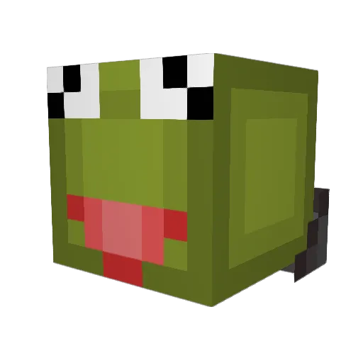 Vodkajuz Minecraft avatar head, 3D render