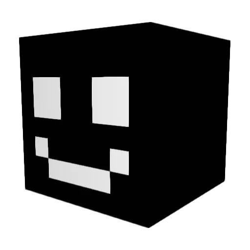 Vodo_live Minecraft avatar head, 3D render