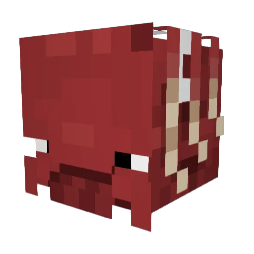 VoguishMilk Minecraft avatar head, 3D render
