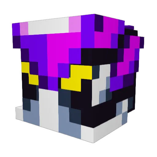 VoiDdraig Minecraft avatar head, 3D render