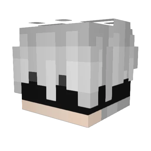VoiceQuad Minecraft avatar head, 3D render