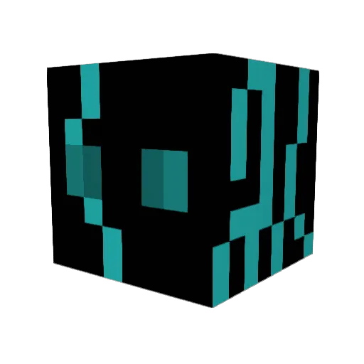 Void4500 Minecraft avatar head, 3D render