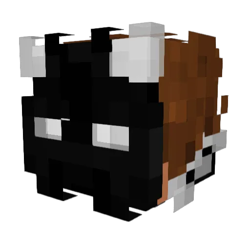 Void6784 Minecraft avatar head, 3D render