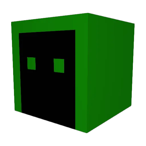 Void7322 Minecraft avatar head, 3D render