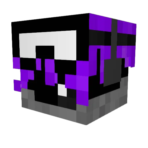 Void969 Minecraft avatar head, 3D render