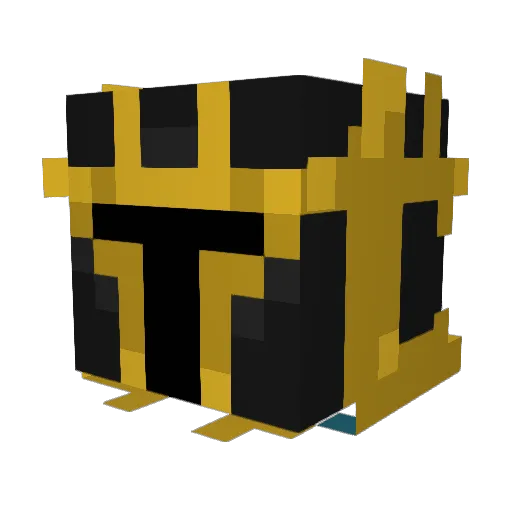 VoidBall69 Minecraft avatar head, 3D render