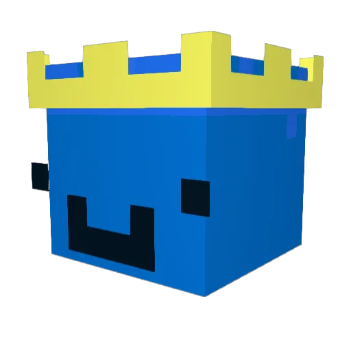 VoidDragon372 Minecraft avatar head, 3D render