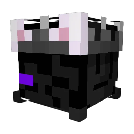 VoidEternae Minecraft avatar head, 3D render