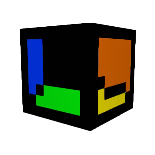 VoidGod Minecraft avatar head, 3D render