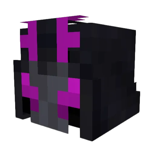 VoidKnight787 Minecraft avatar head, 3D render