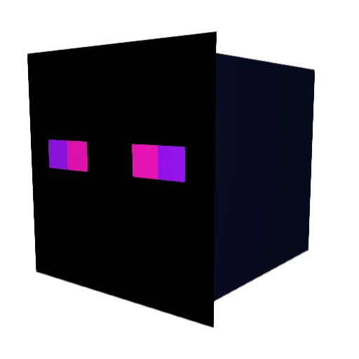 VoidPlaysSTX Minecraft avatar head, 3D render