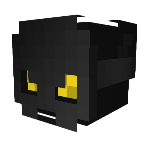 VoidRes Minecraft avatar head, 3D render