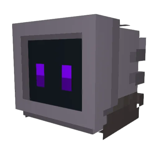 VoidRonin Minecraft avatar head, 3D render