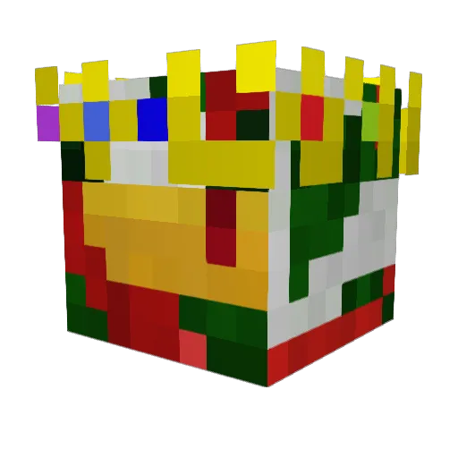 Void_89 Minecraft avatar head, 3D render