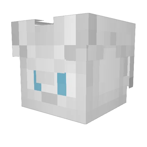 Void_Ecliptic Minecraft avatar head, 3D render