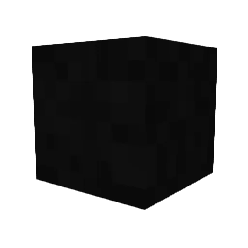 VoidedEmotion Minecraft avatar head, 3D render