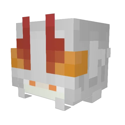 Voided_Valkyrie Minecraft avatar head, 3D render
