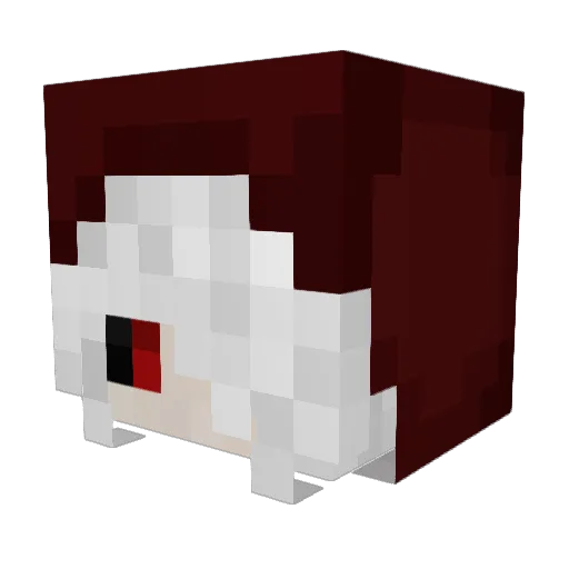Voidyz_0x0 Minecraft avatar head, 3D render