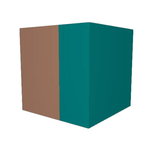 Vojdodon Minecraft avatar head, 3D render