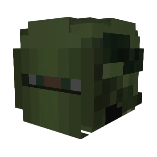 Vojtas0009 Minecraft avatar head, 3D render