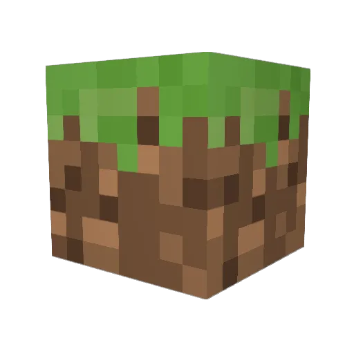 Vojtekroks Minecraft avatar head, 3D render