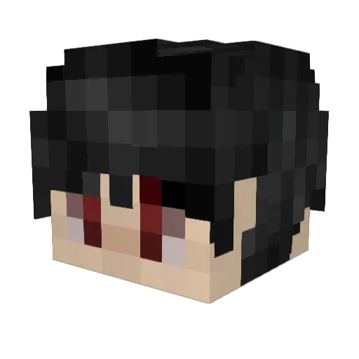 Volador_Xtwich_ Minecraft avatar head, 3D render