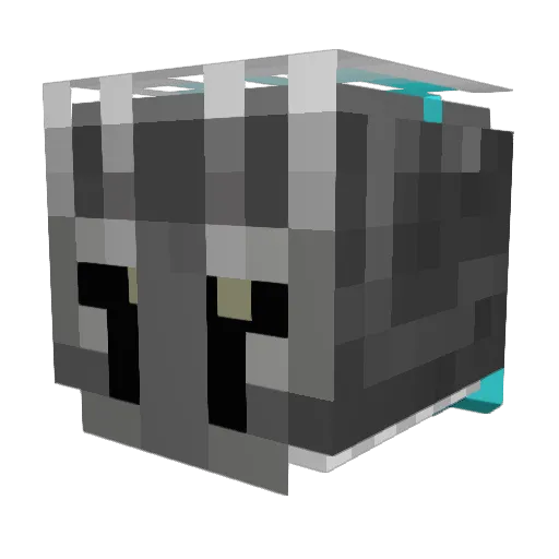 Volans2015 Minecraft avatar head, 3D render