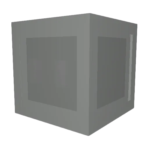 Volapan Minecraft avatar head, 3D render