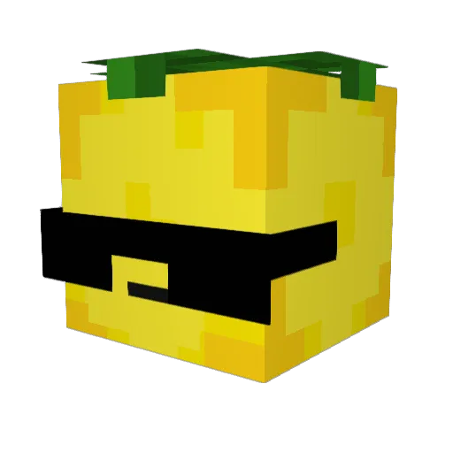 VolatileLemon Minecraft avatar head, 3D render