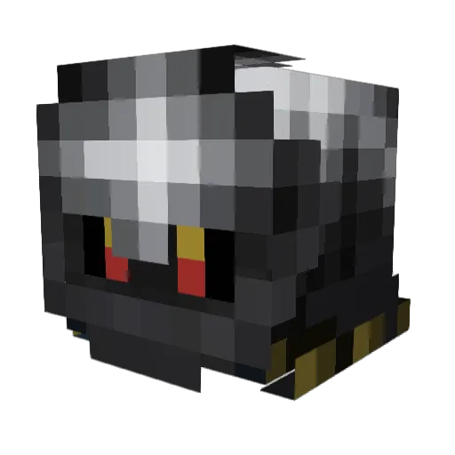VolcanicAlloy18 Minecraft avatar head, 3D render