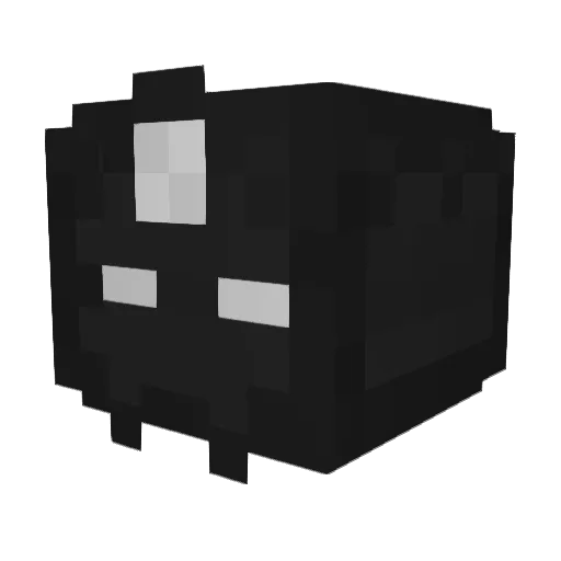 VolcanicBunny Minecraft avatar head, 3D render