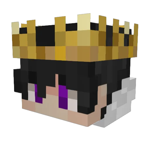Volcano009 Minecraft avatar head, 3D render