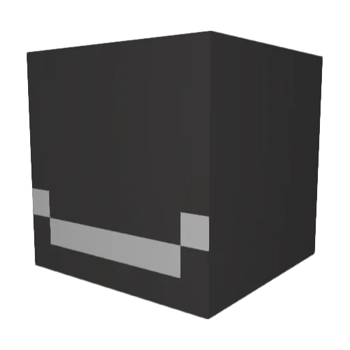 Volevia Minecraft avatar head, 3D render