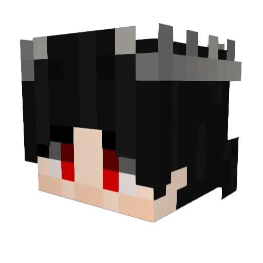 Volkermord_Fritz Minecraft avatar head, 3D render