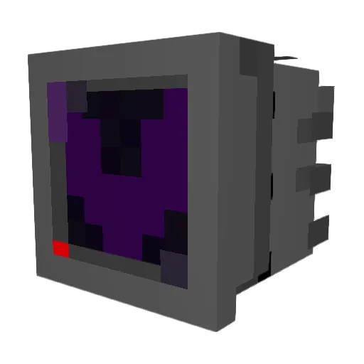 Volkyrien Minecraft avatar head, 3D render