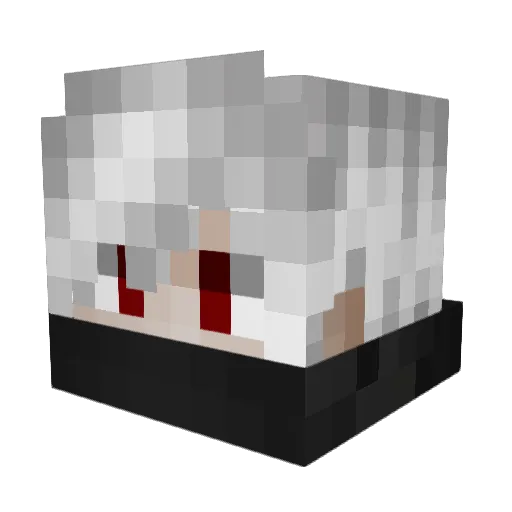 VollZeitChantal Minecraft avatar head, 3D render