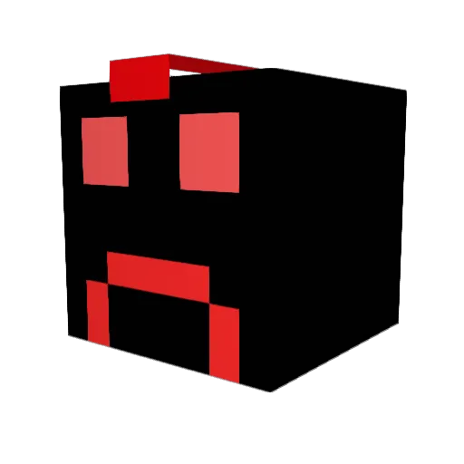 Vollmilch12345 Minecraft avatar head, 3D render