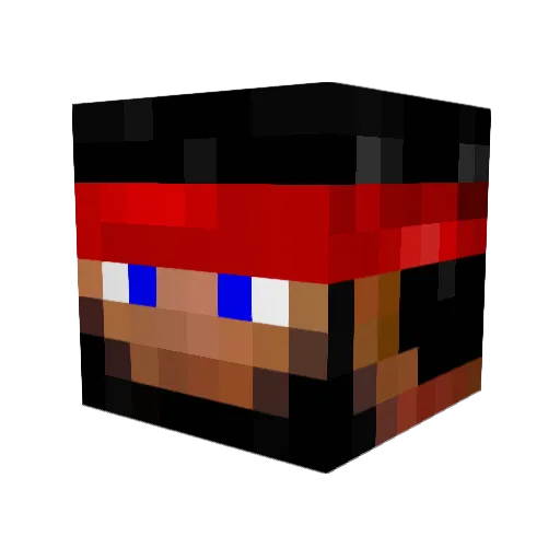 Volrath_Rahl Minecraft avatar head, 3D render