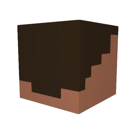 VoltILV Minecraft avatar head, 3D render