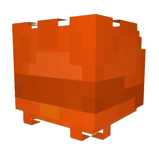 VoltageYTMc Minecraft avatar head, 3D render