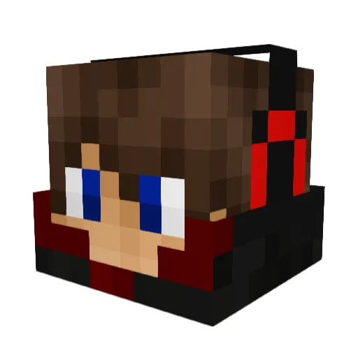 VolticFire Minecraft avatar head, 3D render