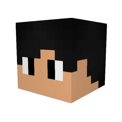 VolticSurge Minecraft avatar head, 3D render